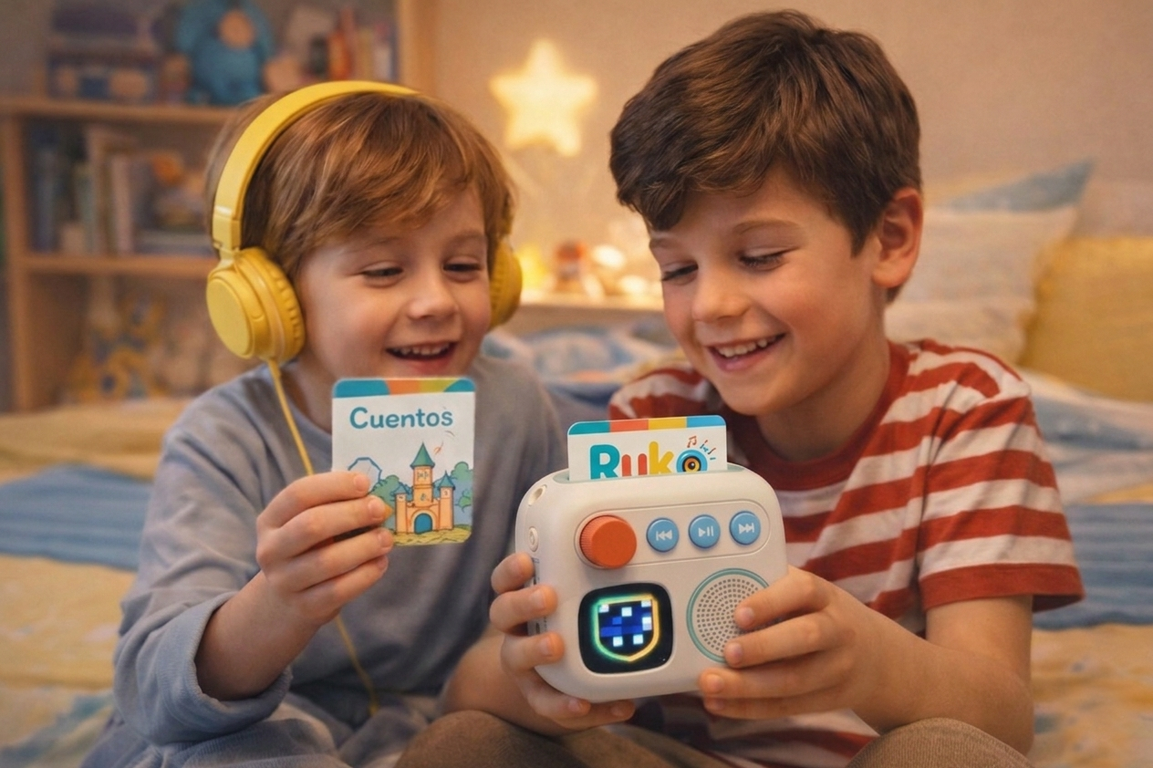 Niños usando Ruko Player